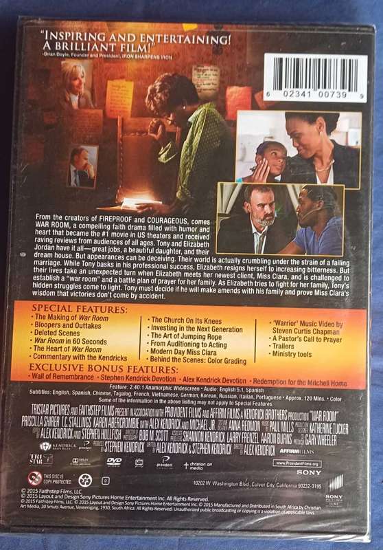 War room dvd *sealed*