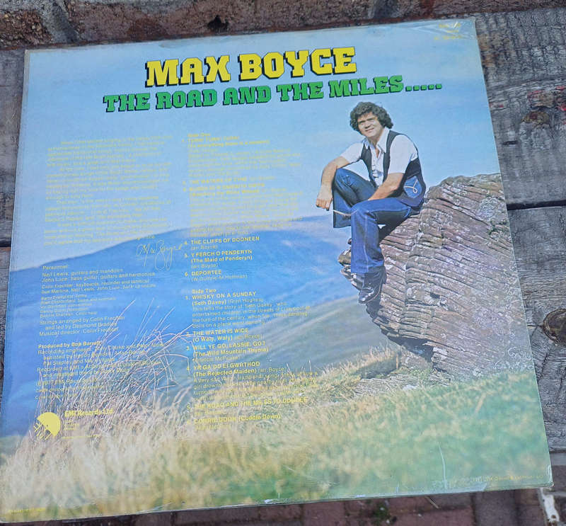 Max Boyce - The road and the miles...lp