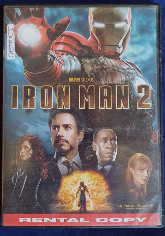 Iron man 2 dvd
