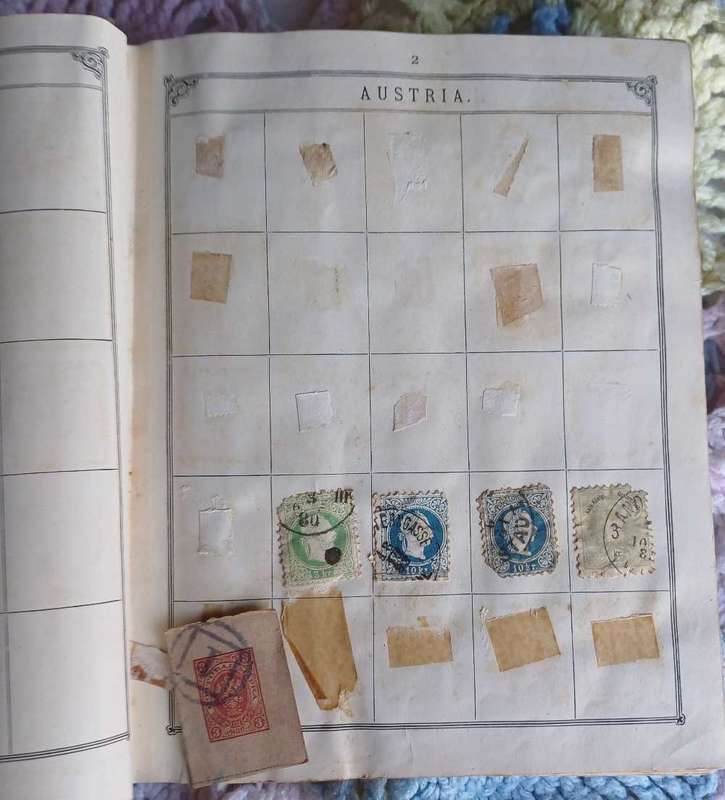 The Lincoln stamp album