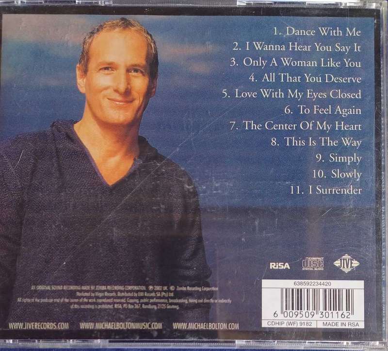 Michael Bolton - Only a woman like you cd
