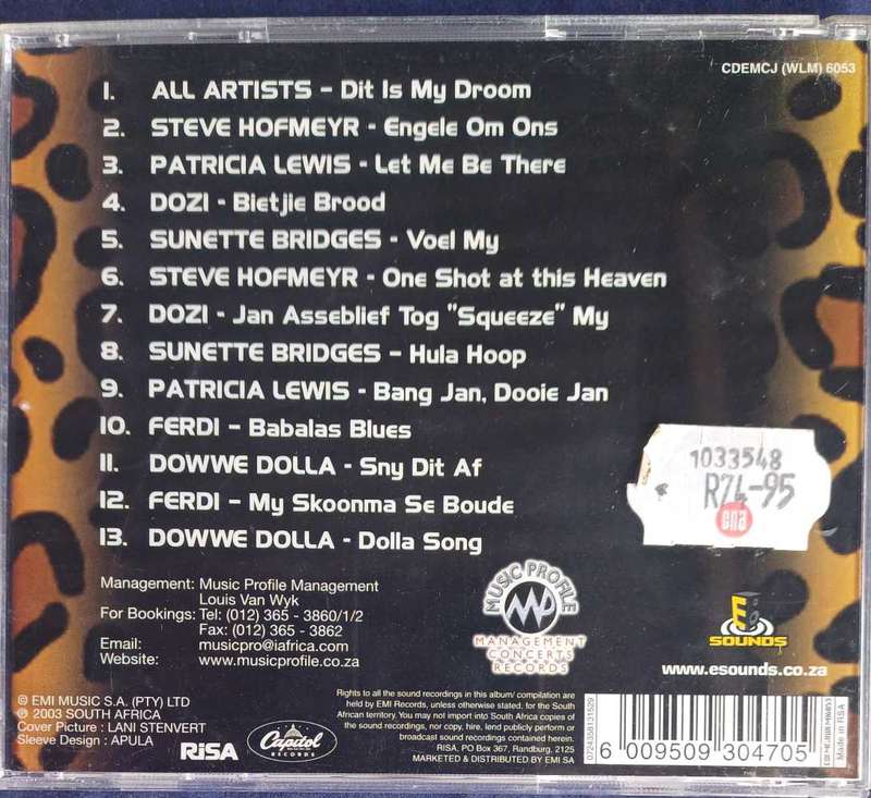 Groot 5 en die lollipop toer...ontembaar cd