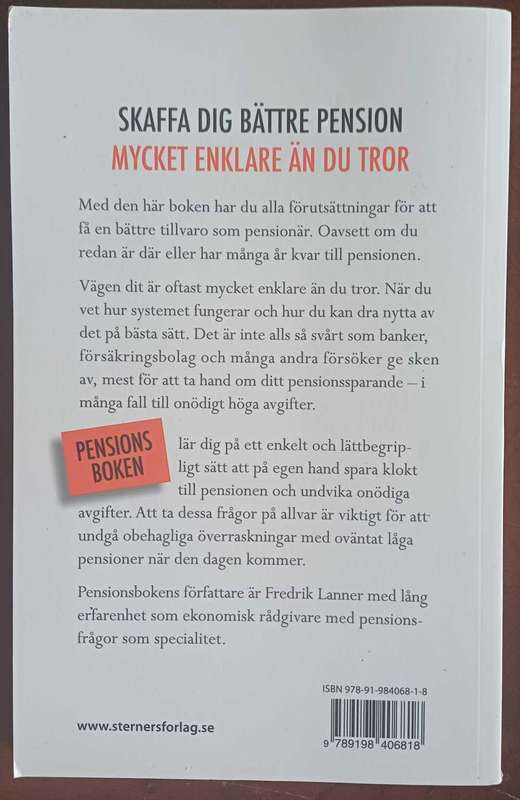 Pensions boken