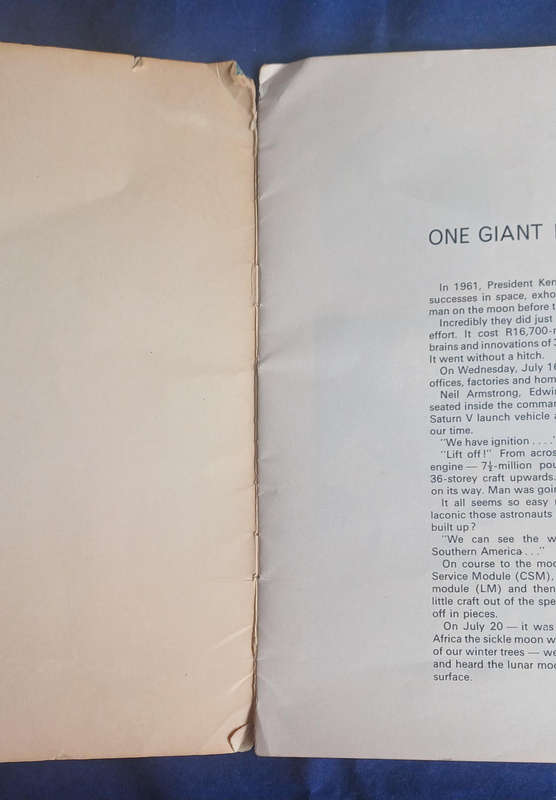 Man on the moon ( The Star special supplement/booklet)