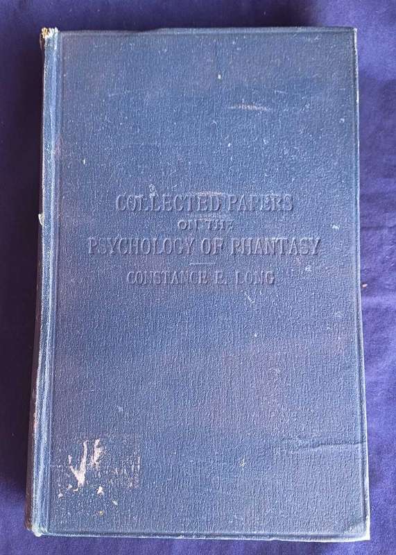 Collected papers on the psychology of phantasy by Constance E Long 1920