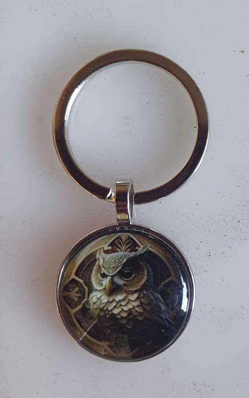 Owl keyring