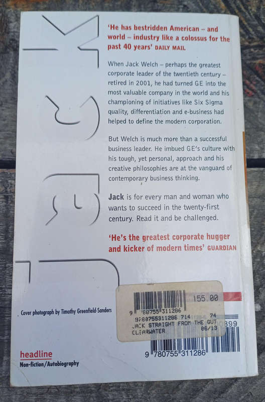 Jack straight from the gut