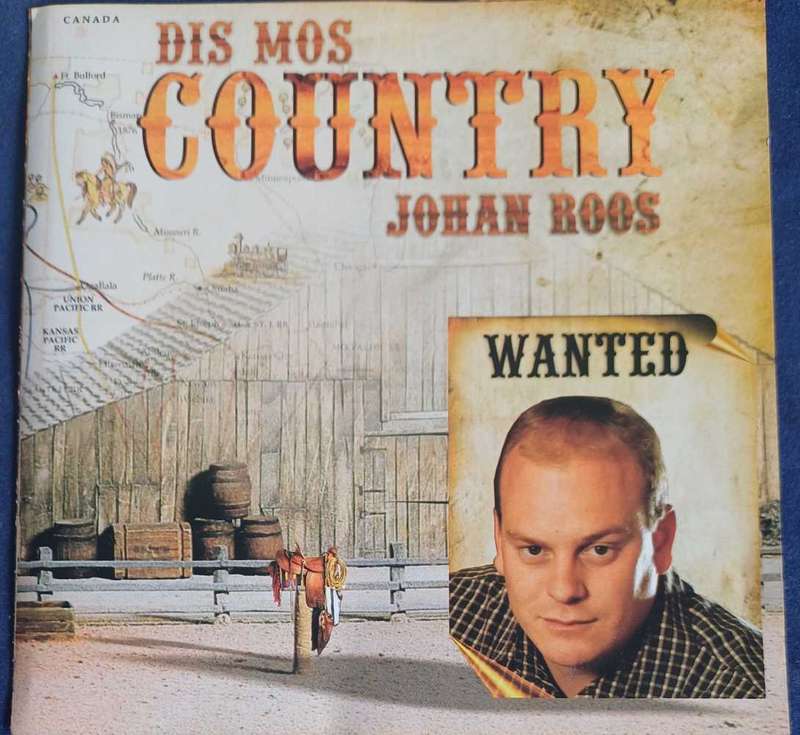 Johan Roos - Dis mos country cd