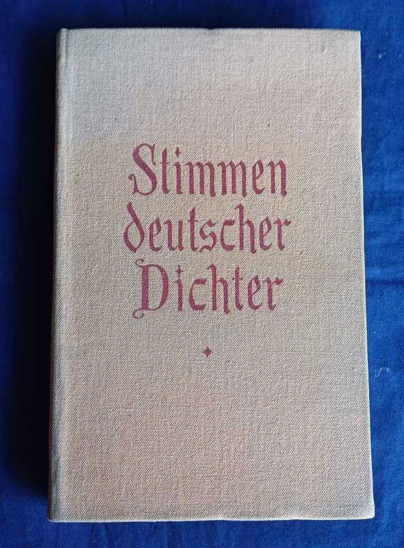 Stimmen deutscher dichter