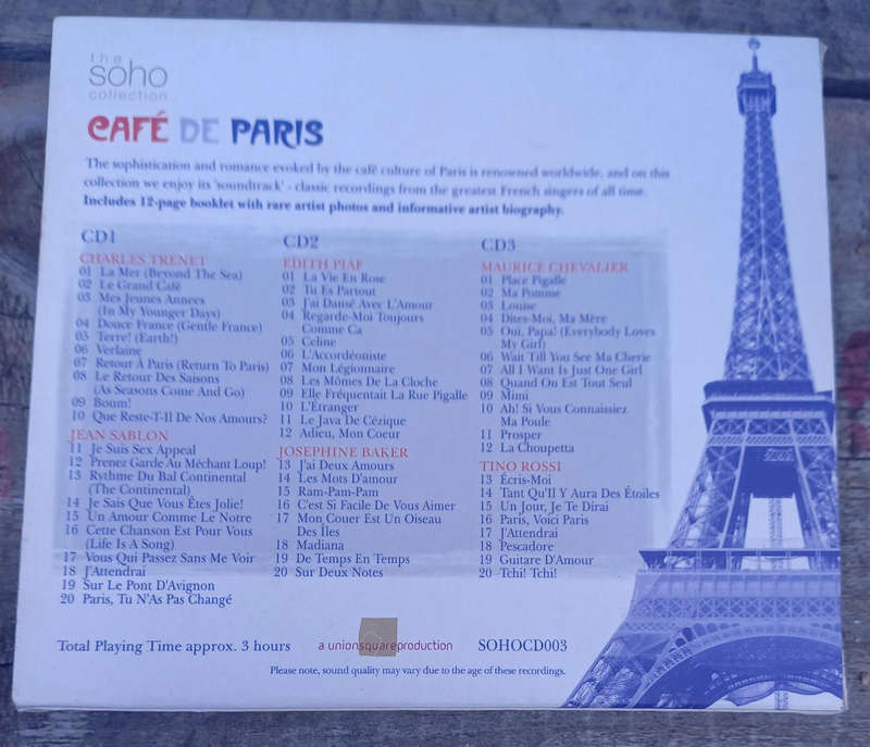 Cafe de Paris 3cd deluxe edition