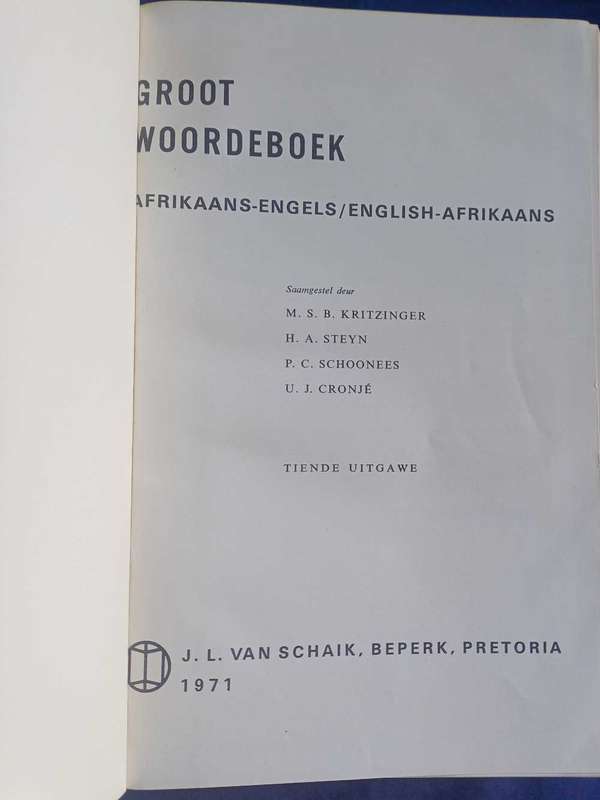 Groot woordeboek
