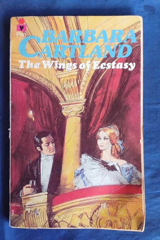 The wings of ecstacy by Barbara Cartland