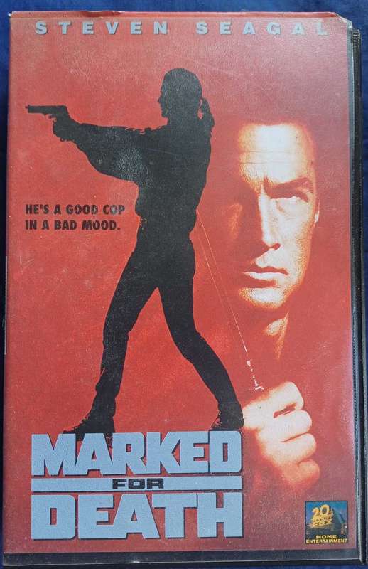 Marked for death vhs