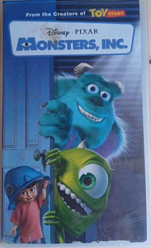 Monsters, Inc VHS