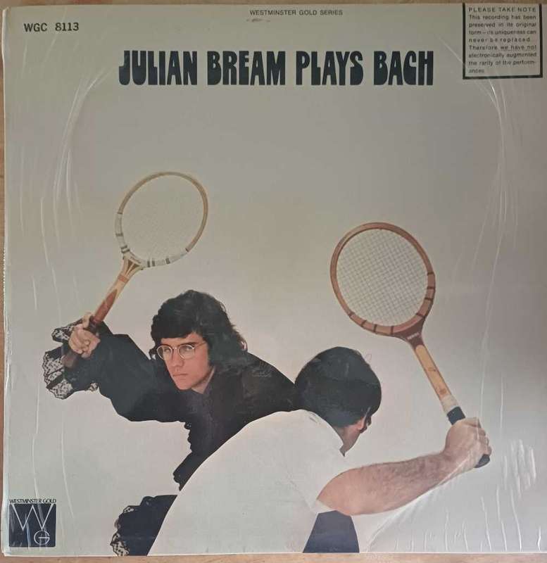 Julian Bream plays Bach LP