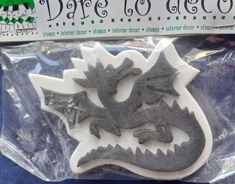 Dare to decor stamp