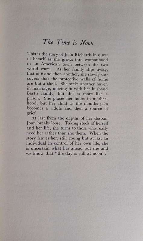 The time is noon by Pearl S Buck