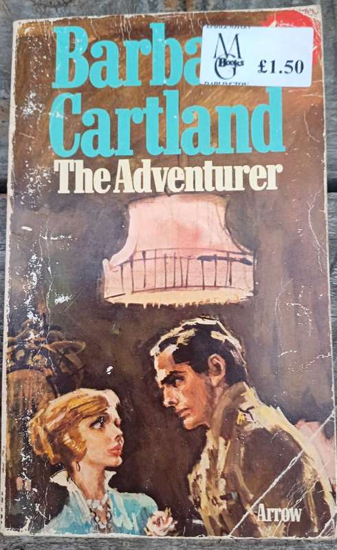 The adventurer by Barbara Cartland