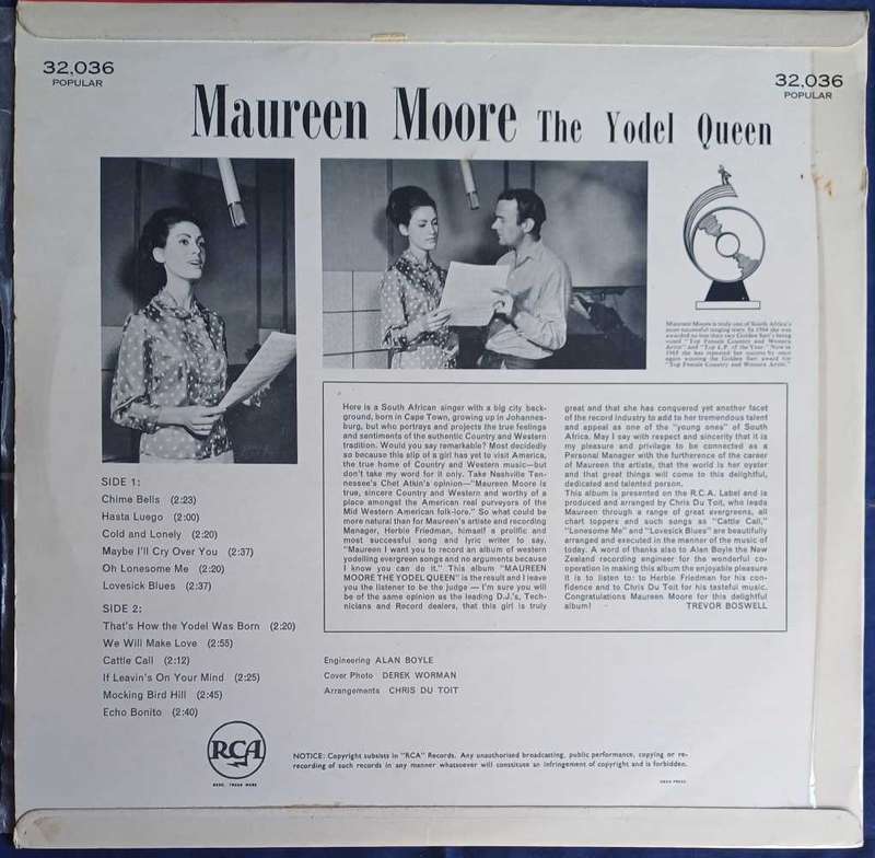 Maureen Moore - The yodel queen LP