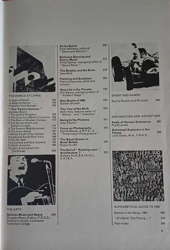 Junior year book 1964, a record of the events, developments, and personalities of 1963