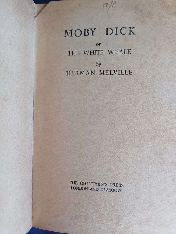 Moby Dick by Herman Melville