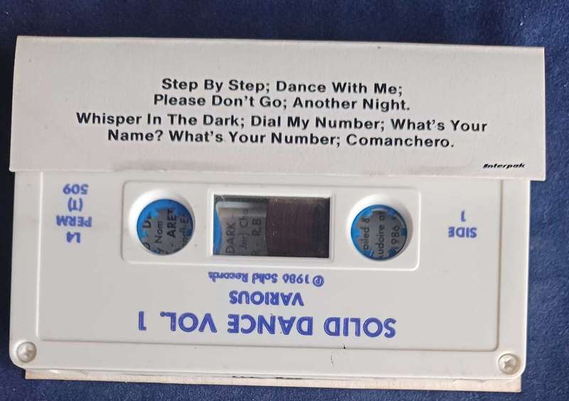 Solid dance vol 1 tape