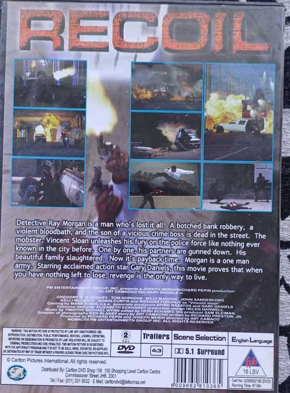 Recoil dvd