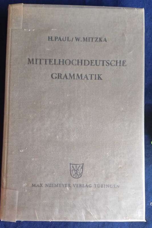 Mittelhochdeutsche grammatik