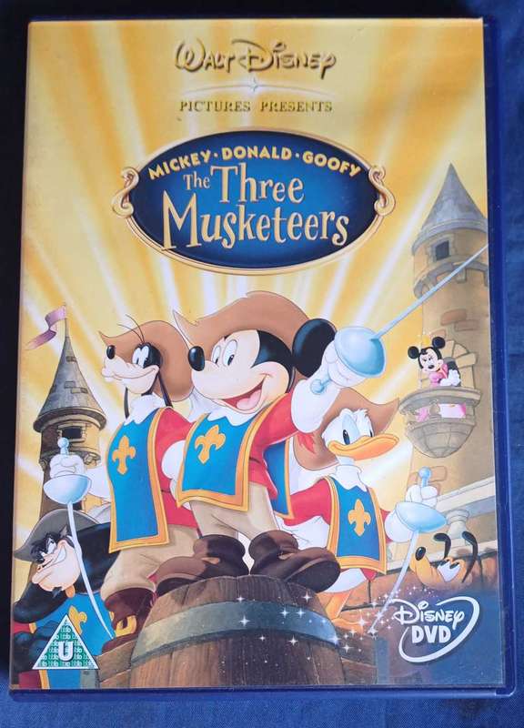The three musketeers dvd