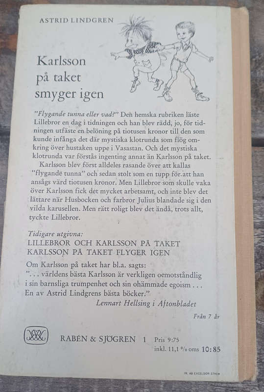 Karlsson pa taket smyger igen