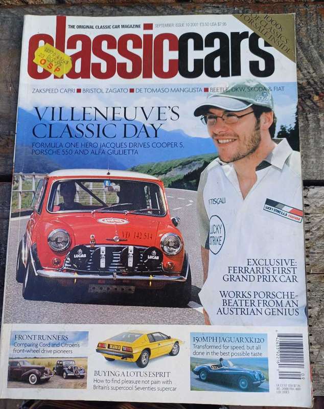 Classic cars September: issue 10 2001