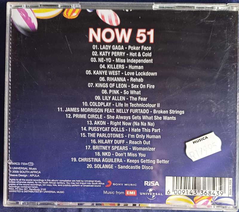 Now 51 cd