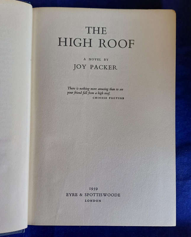 The high roof by Joy Packer