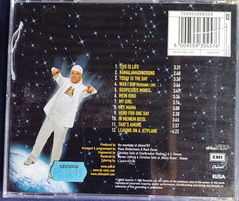 DJ Utzi - Today is the day cd