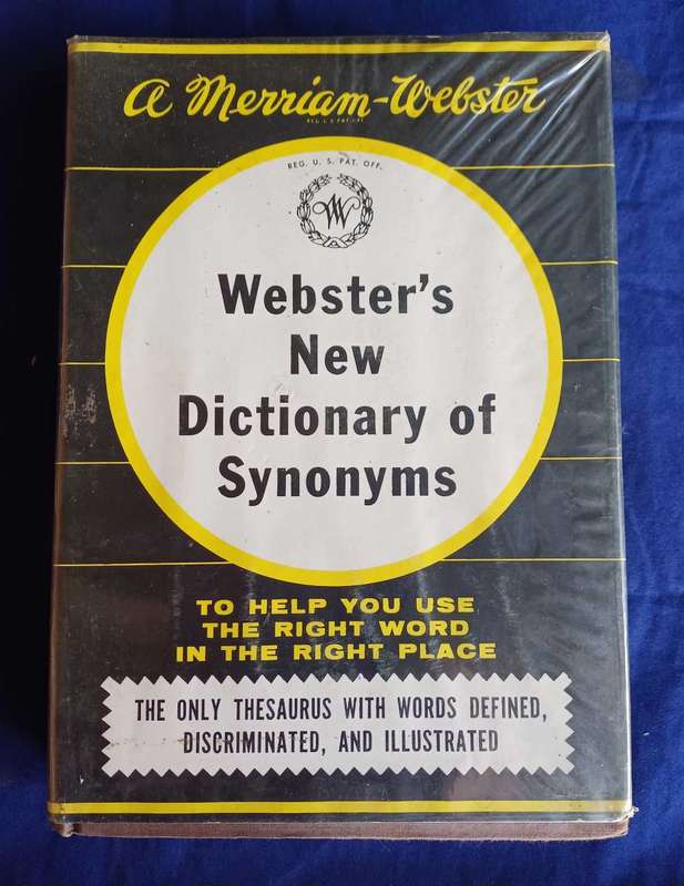 Webster's new dictionary of synonyms