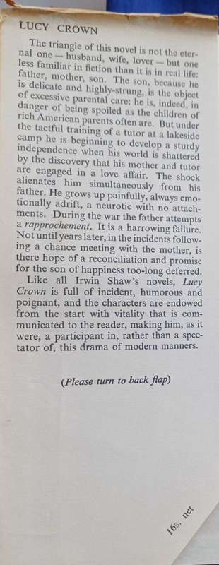 Lucy Crown by Irwin Shaw