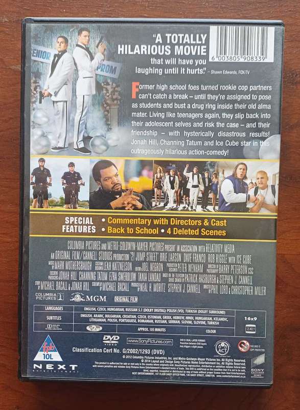 21 Jump street dvd