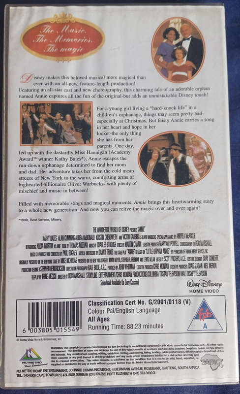 Annie vhs