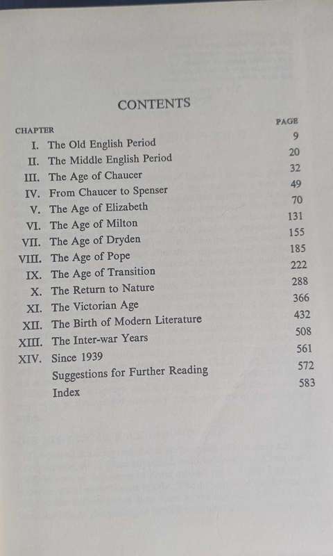 A history of English literature by E Albert