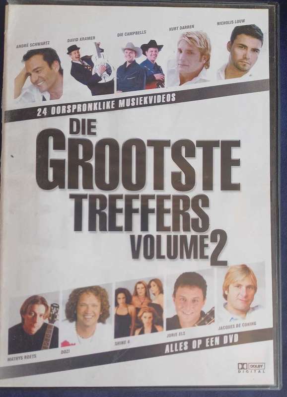 Die grootste treffers volume 2 dvd