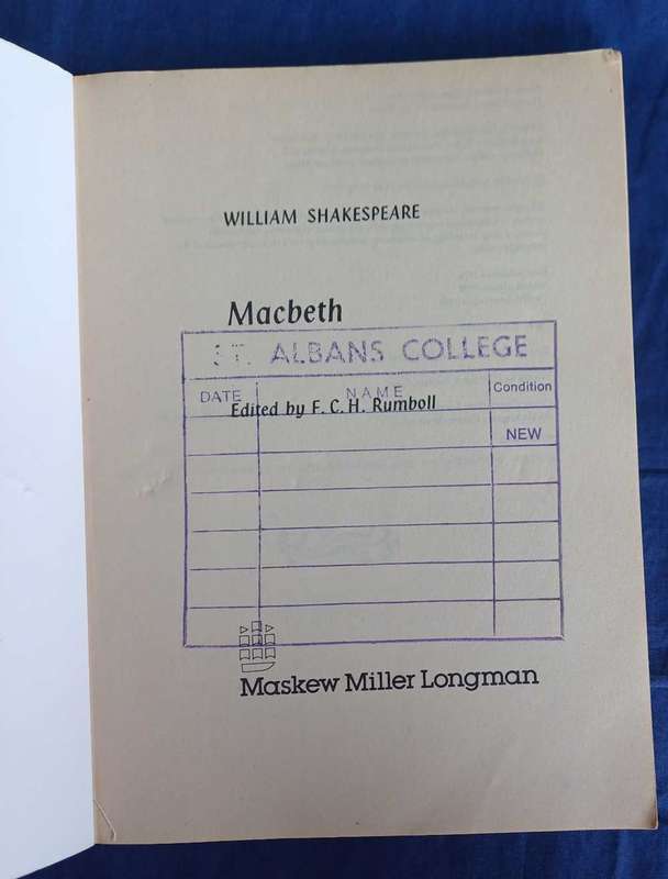 Macbeth by William Shakespeare