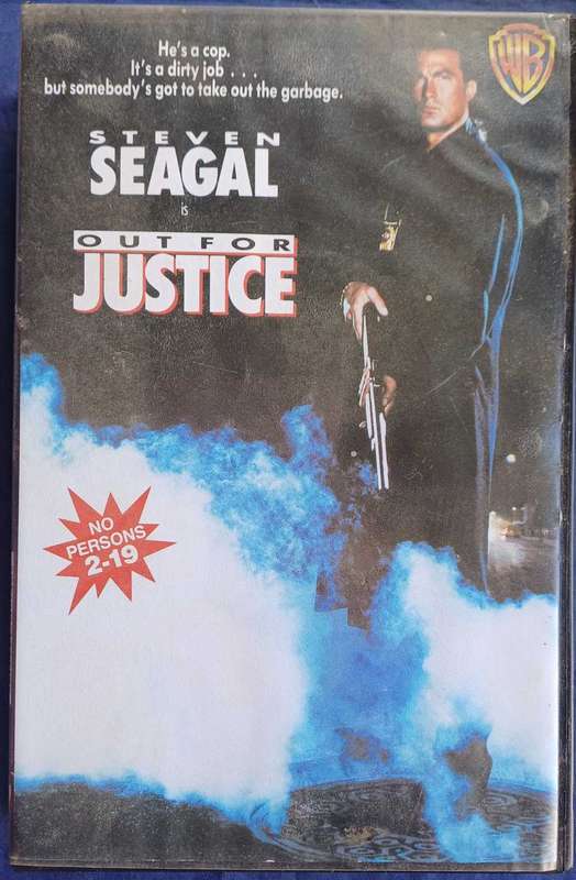 Out for justice vhs