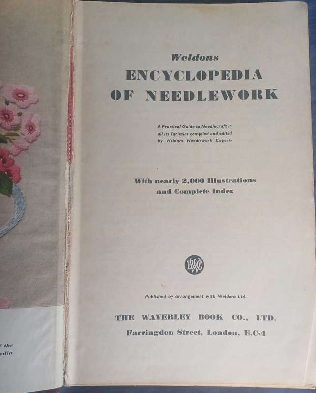 Weldons encyclopedia of needlework