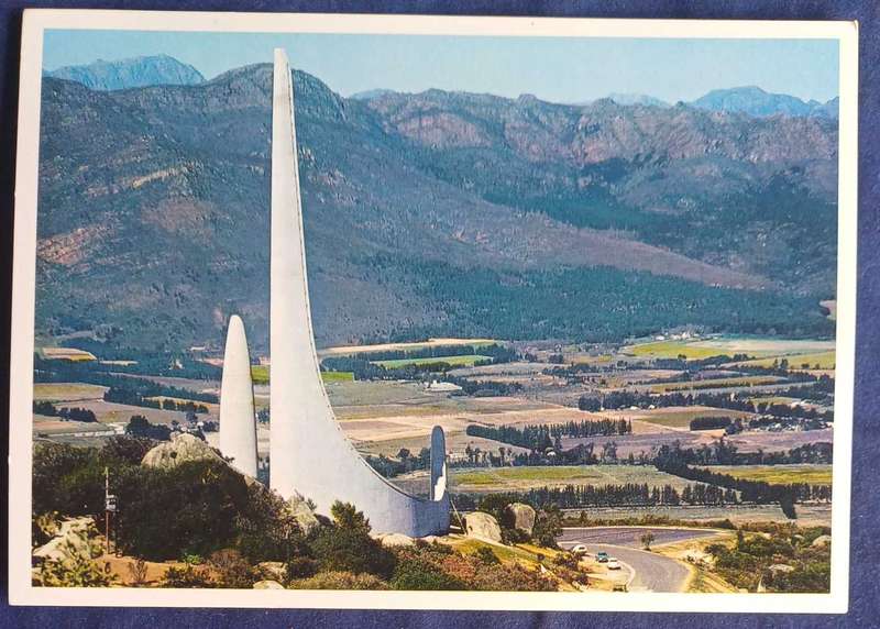 Afrikaanse taalmonument postcard