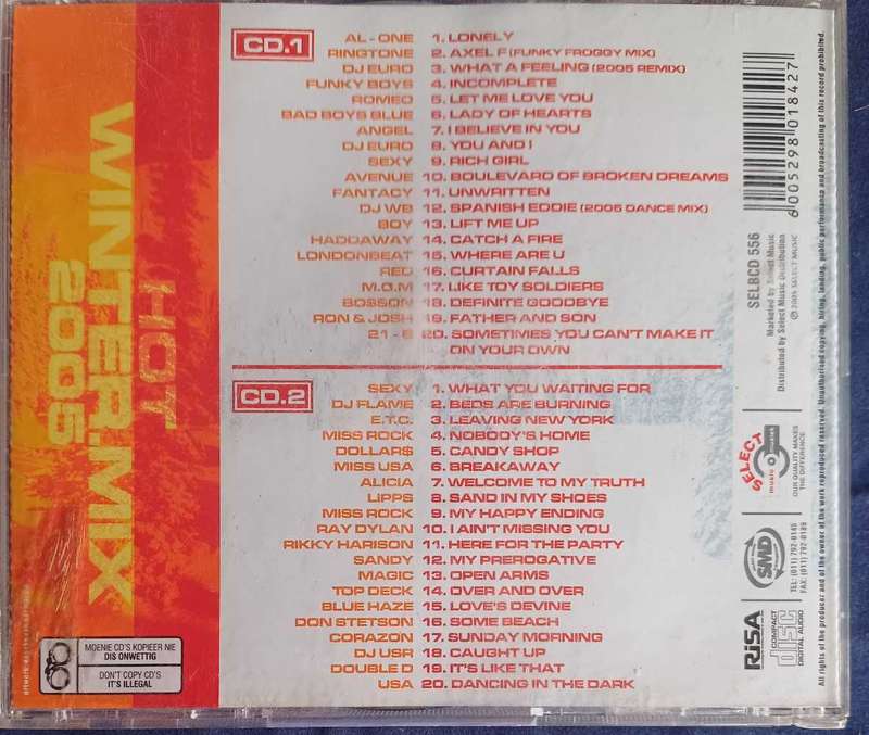 Hot winter mix 2005 (2cd)