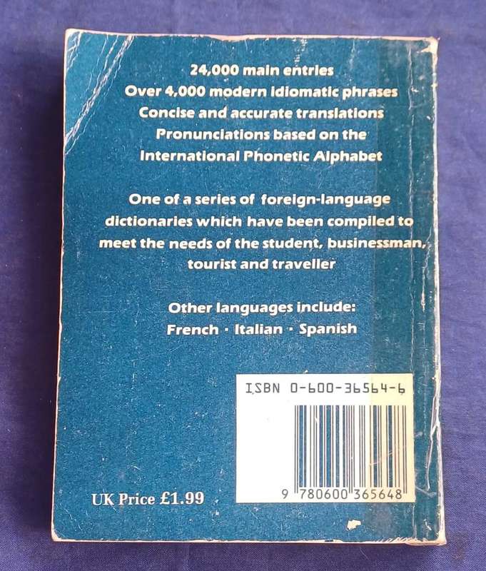 Newnes German dictionary