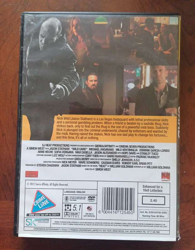 Wild card dvd
