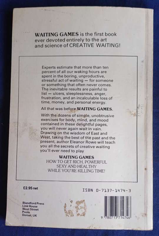 Waiting games by Eleanor Rowe
