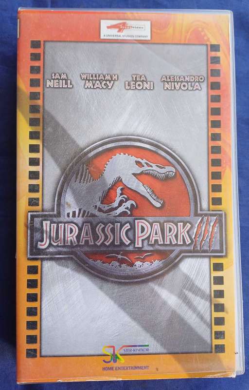 Jurassic park vhs