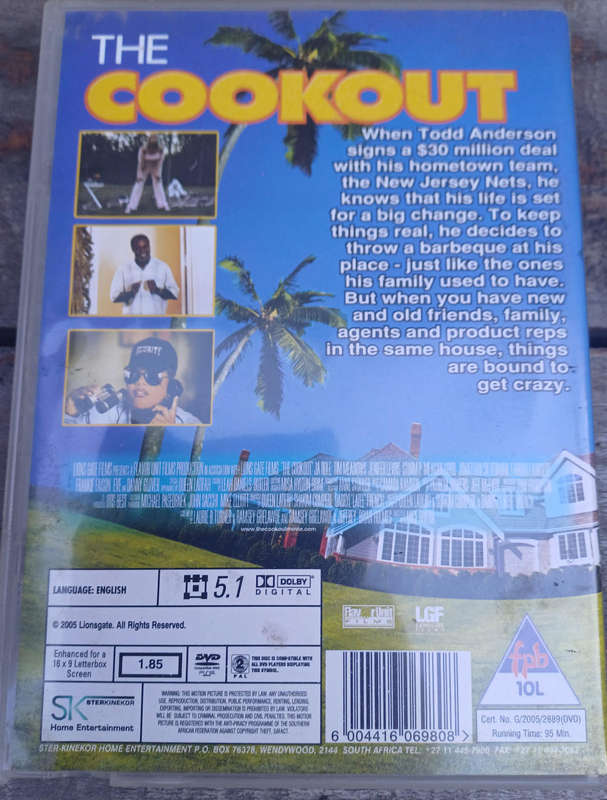 The cookout dvd